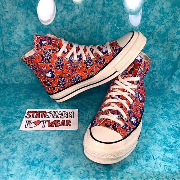 Converse Chuck 70 'Paisley Habanero Red' - Picture 1 of 4